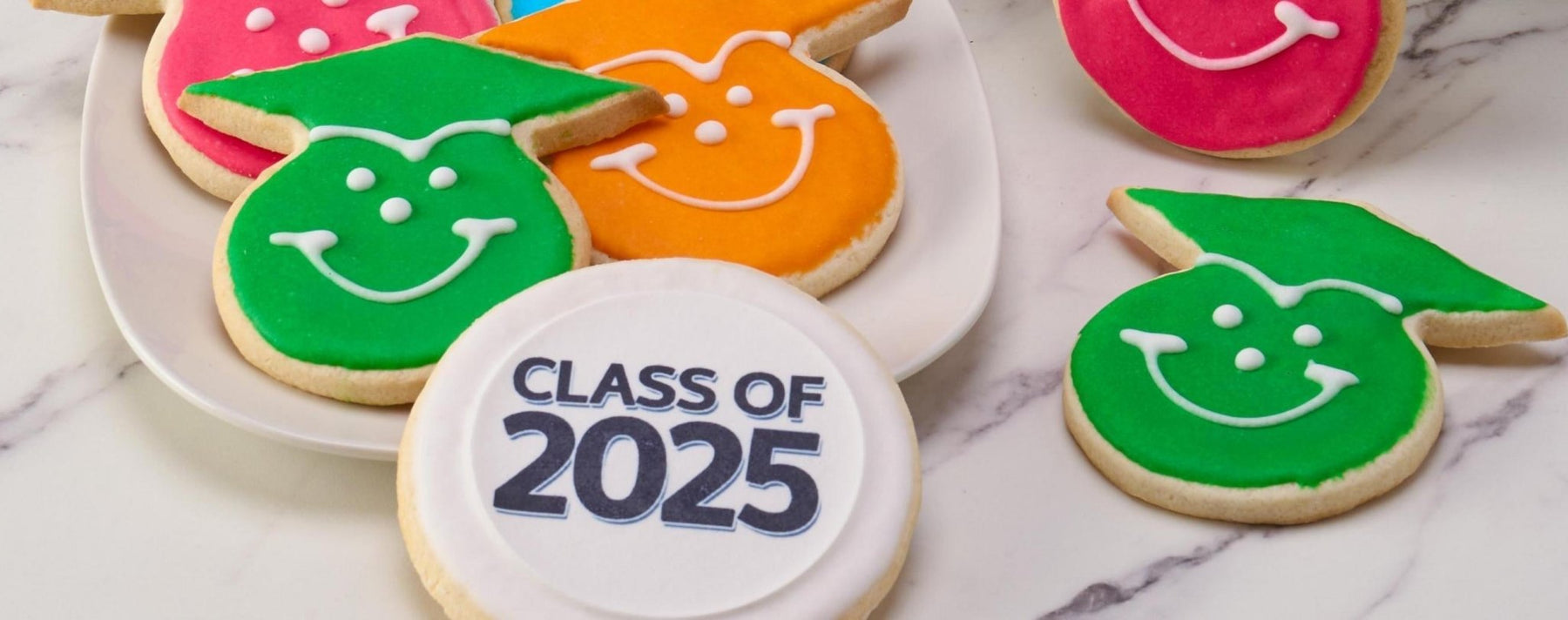 All the Ways to Make Smiley Cookies Part of Graduation - SmileyCookie.com