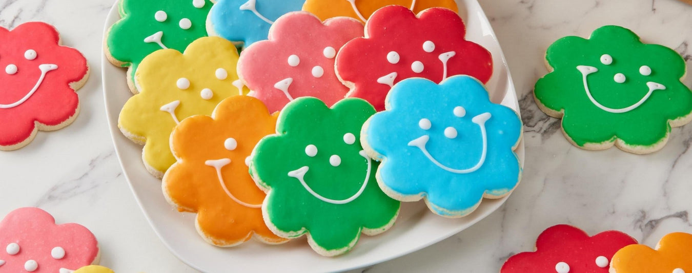 Spring Flowers - SmileyCookie.com