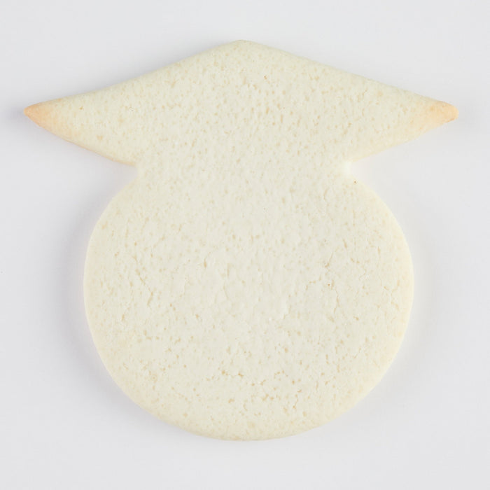 4" Uniced Graduation Cookie - SmileyCookie.com individually wrapped, nut - free, and kosher cookies delivered to you!