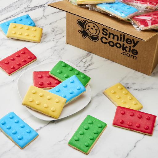 Building Block Cookies - SmileyCookie.com individually wrapped, nut - free, and kosher cookies delivered to you!