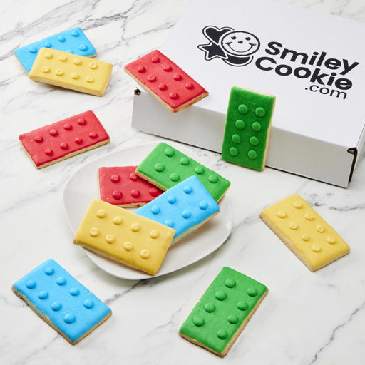 Building Block Cookies - SmileyCookie.com individually wrapped, nut - free, and kosher cookies delivered to you!
