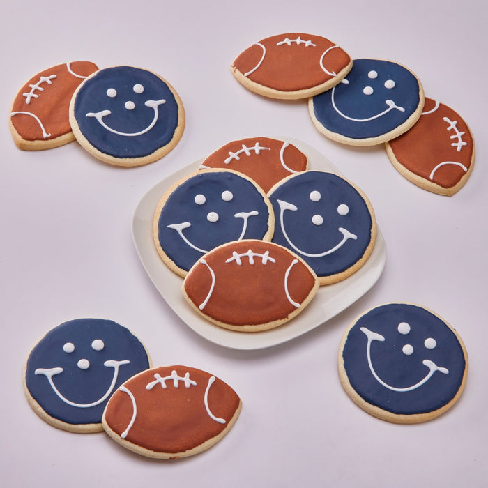 Dallas Football Cookie Pack  - SmileyCookie.com individually wrapped, nut - free, and kosher cookies delivered to you!