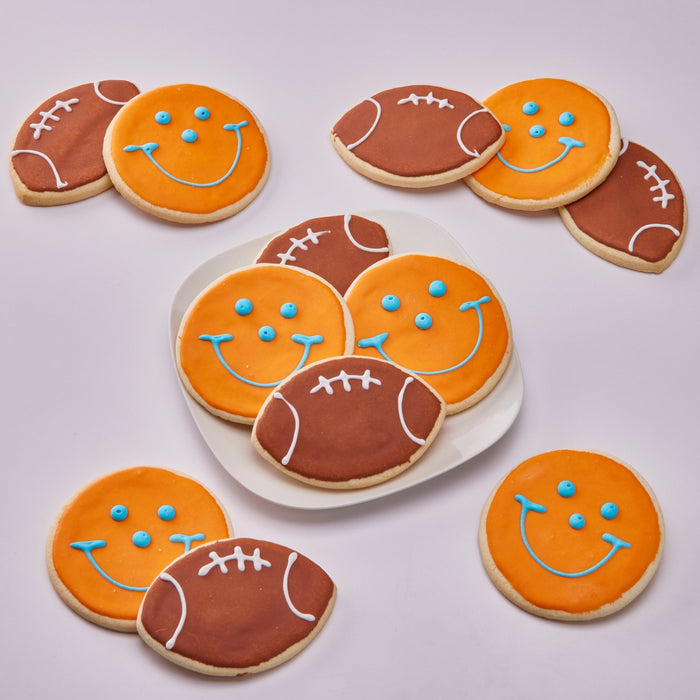 Miami Football Cookie Pack  - SmileyCookie.com individually wrapped, nut - free, and kosher cookies delivered to you!