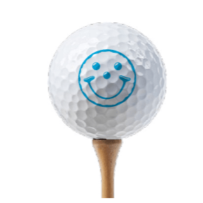 Smiley® 2 - Pack Golf Balls - SmileyCookie.com individually wrapped, nut - free, and kosher cookies delivered to you!