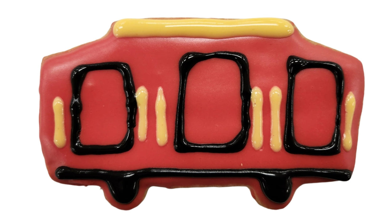 St. Vincent Trolley Cookies - SmileyCookie.com individually wrapped, nut - free, and kosher cookies delivered to you!