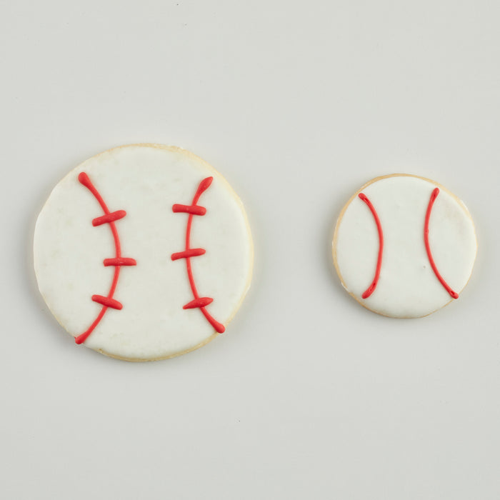 Mini Baseball Cookies