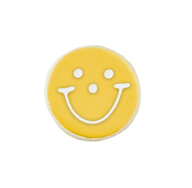2.5" Mini Yellow Smiley Cookies - SmileyCookie.com individually wrapped, nut - free, and kosher cookies delivered to you!