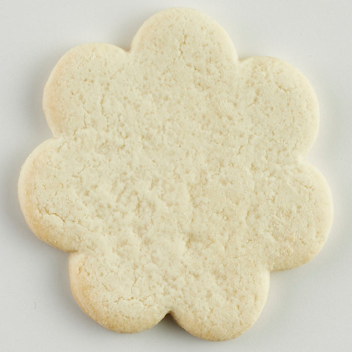 4" Uniced Flower Cookies - SmileyCookie.com individually wrapped, nut - free, and kosher cookies delivered to you!