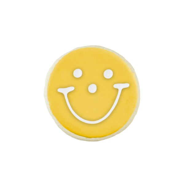 Yellow Mini Smiley Cookies