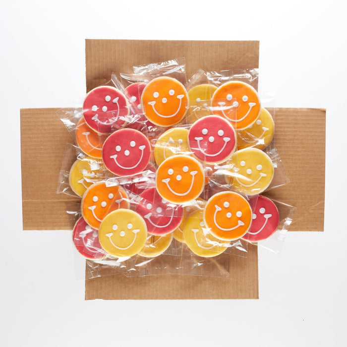 Fall Smiley® Cookie - SmileyCookie.com individually wrapped, nut - free, and kosher cookies delivered to you!