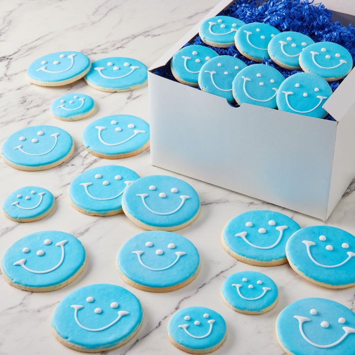 Gender Reveal Party Kit  - SmileyCookie.com individually wrapped, nut - free, and kosher cookies delivered to you!
