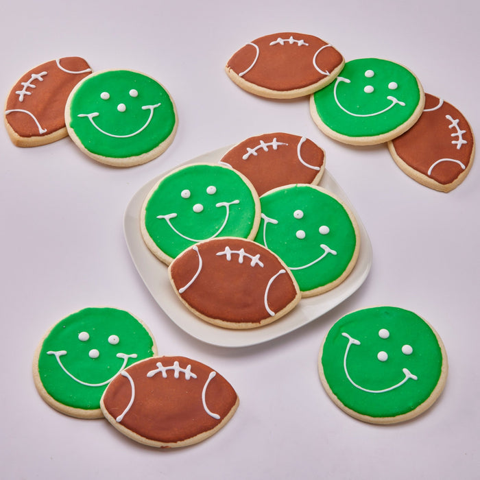 Philadelphia Football Cookie Pack  - SmileyCookie.com individually wrapped, nut - free, and kosher cookies delivered to you!