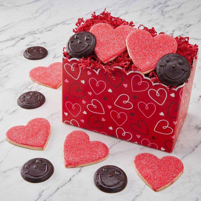 Sending Love Gift Set  - SmileyCookie.com individually wrapped, nut - free, and kosher cookies delivered to you!
