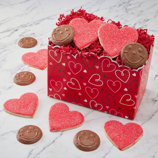 Sending Love Gift Set  - SmileyCookie.com individually wrapped, nut - free, and kosher cookies delivered to you!