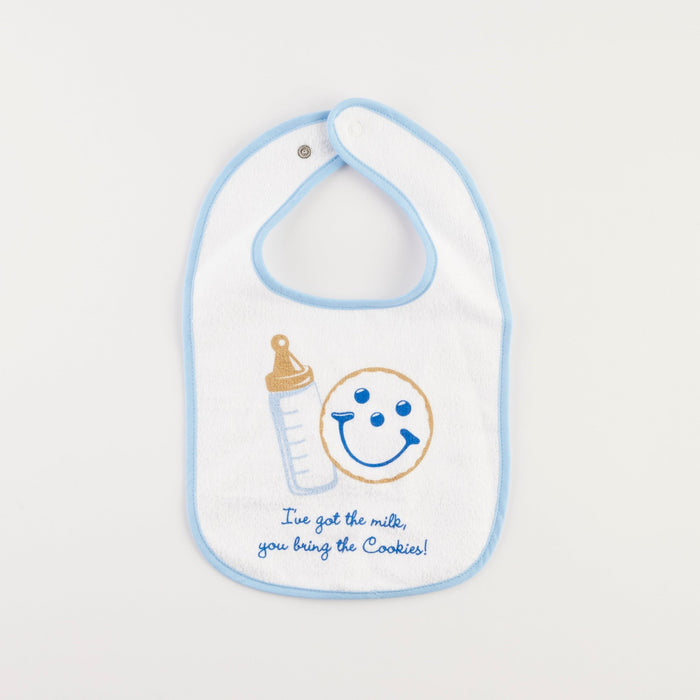 Smiley® Cookie Baby Bib  - SmileyCookie.com individually wrapped, nut - free, and kosher cookies delivered to you!