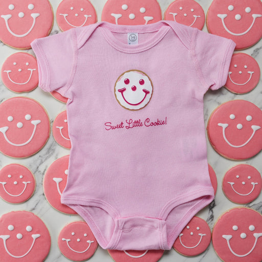 Smiley® Cookie Baby Onesie  - SmileyCookie.com individually wrapped, nut - free, and kosher cookies delivered to you!