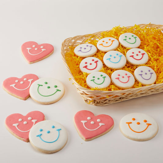 Thinking of You Gift Box - SmileyCookie.com individually wrapped, nut - free, and kosher cookies delivered to you!