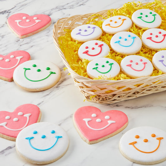 Thinking of You Gift Box - SmileyCookie.com individually wrapped, nut - free, and kosher cookies delivered to you!
