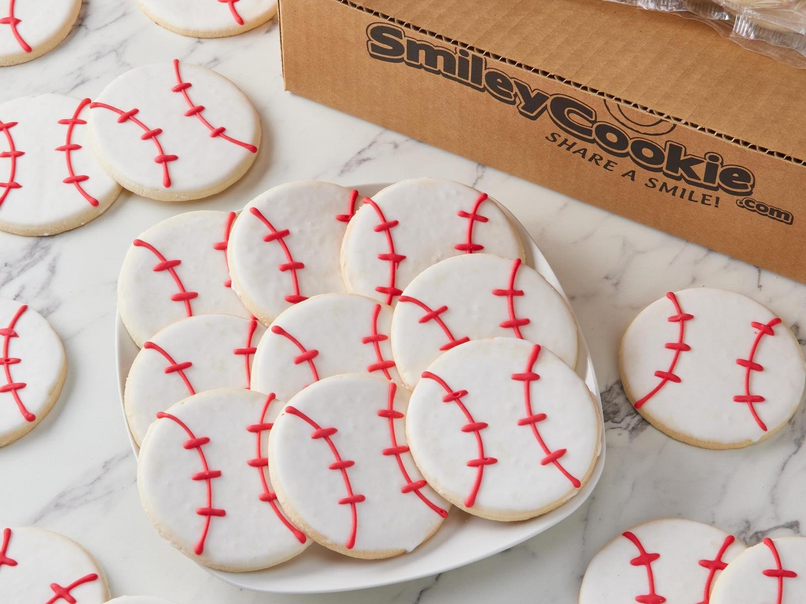 Our Baseball Cookies Hit It Out of the Park! - SmileyCookie.com