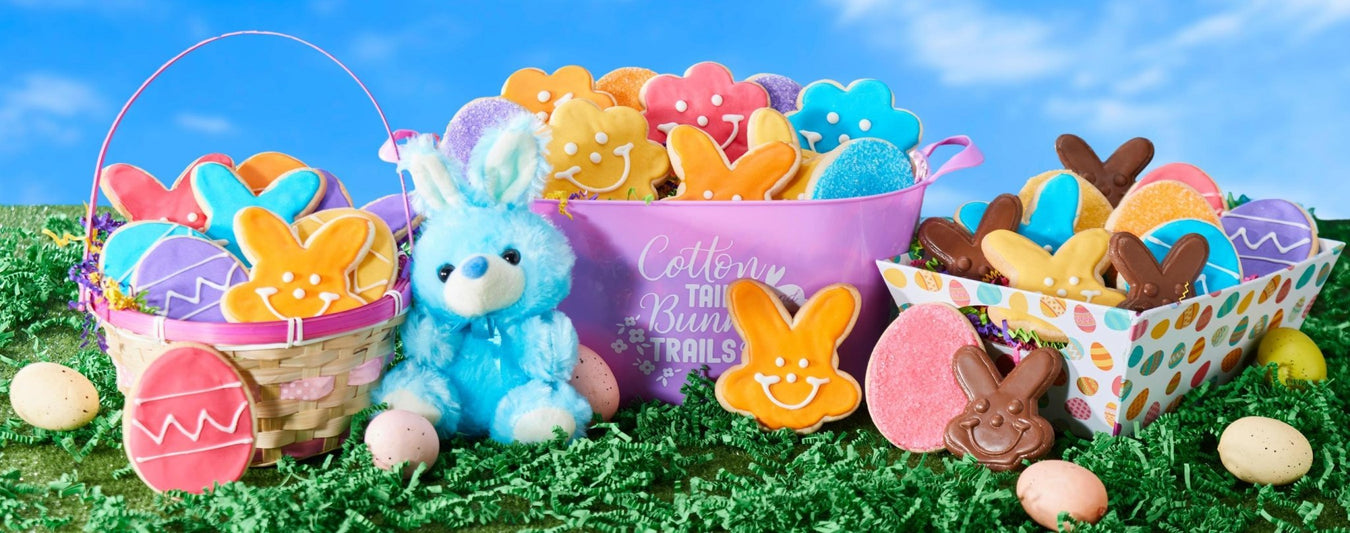 Easter Cookies & Gift Baskets - SmileyCookie.com