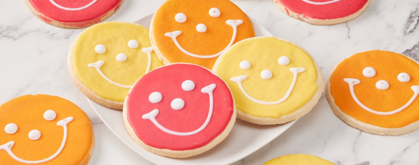Fall Smiley Cookies - SmileyCookie.com