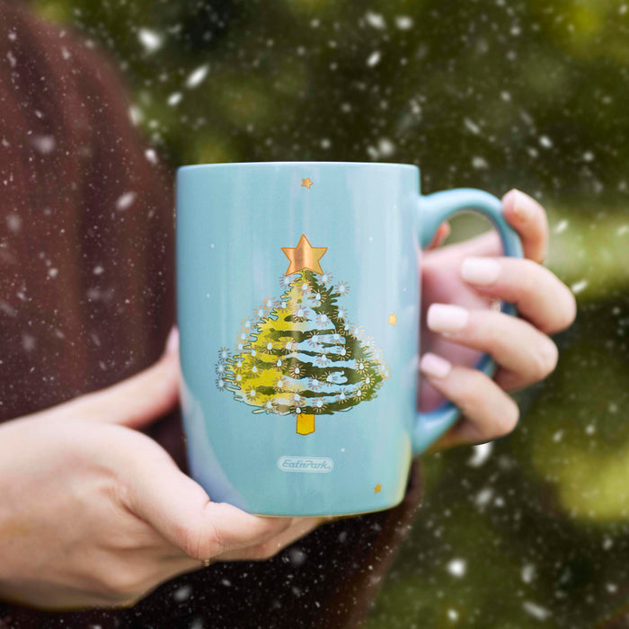 Eat'n Park Christmas Star Commercial Ceramic Coffee Mug