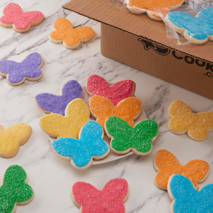 Sparkle Butterfly Cookies