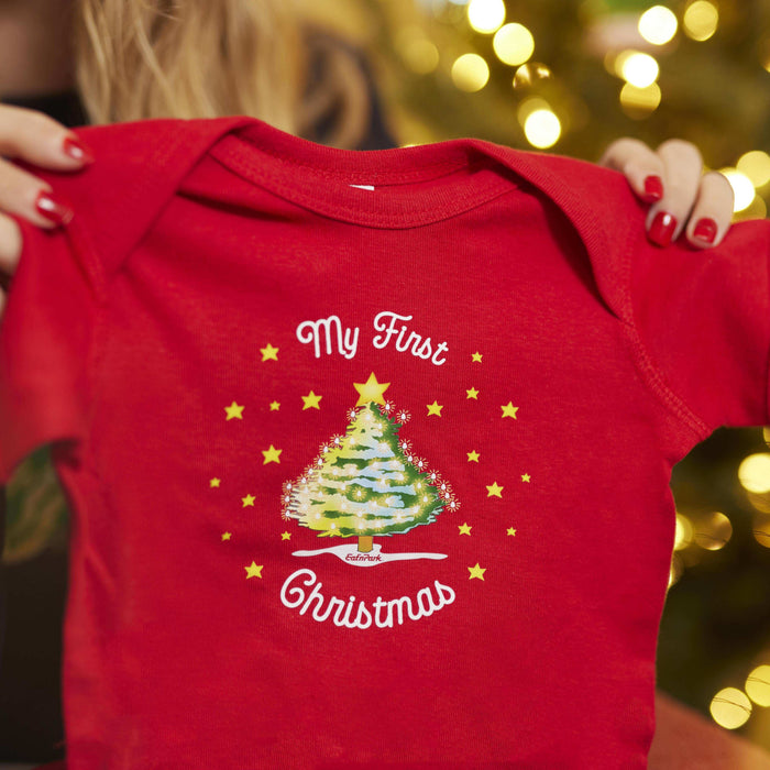 My First Christmas  Eat'n Park Christmas Star Onesie