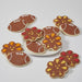 4" Turkey + Football Variety Pack - SmileyCookie.com individually wrapped, nut - free, and kosher cookies delivered to you!