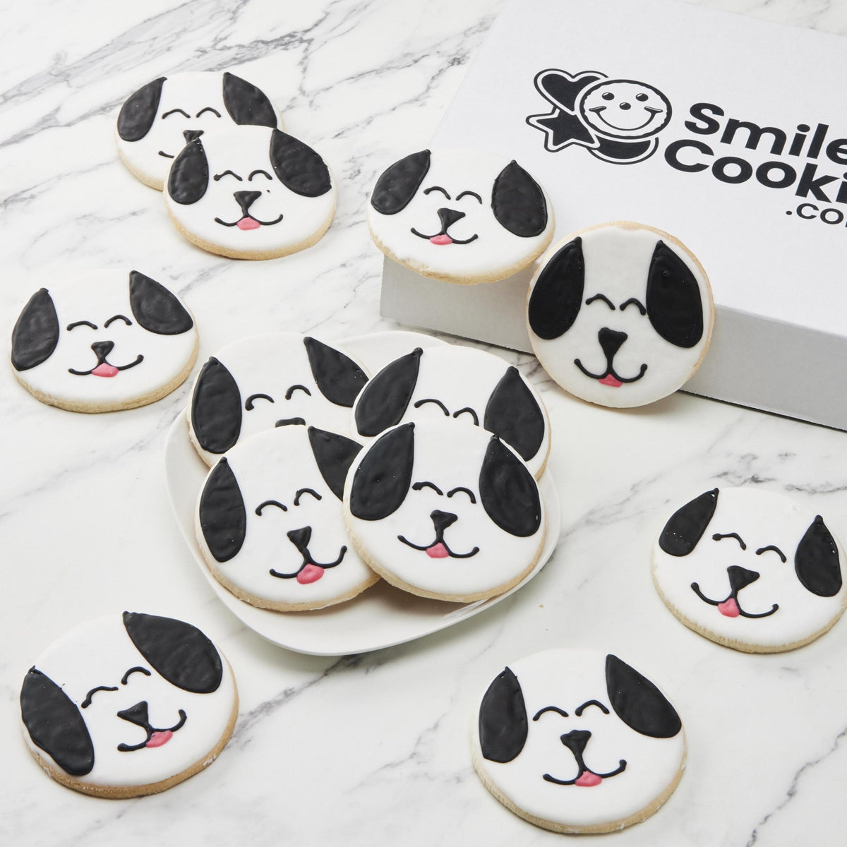 Dog Smiley® Cookies — SmileyCookie.com