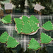 4" Wrapped Green Iced Christmas Tree Cookies - SmileyCookie.com individually wrapped, nut - free, and kosher cookies delivered to you!