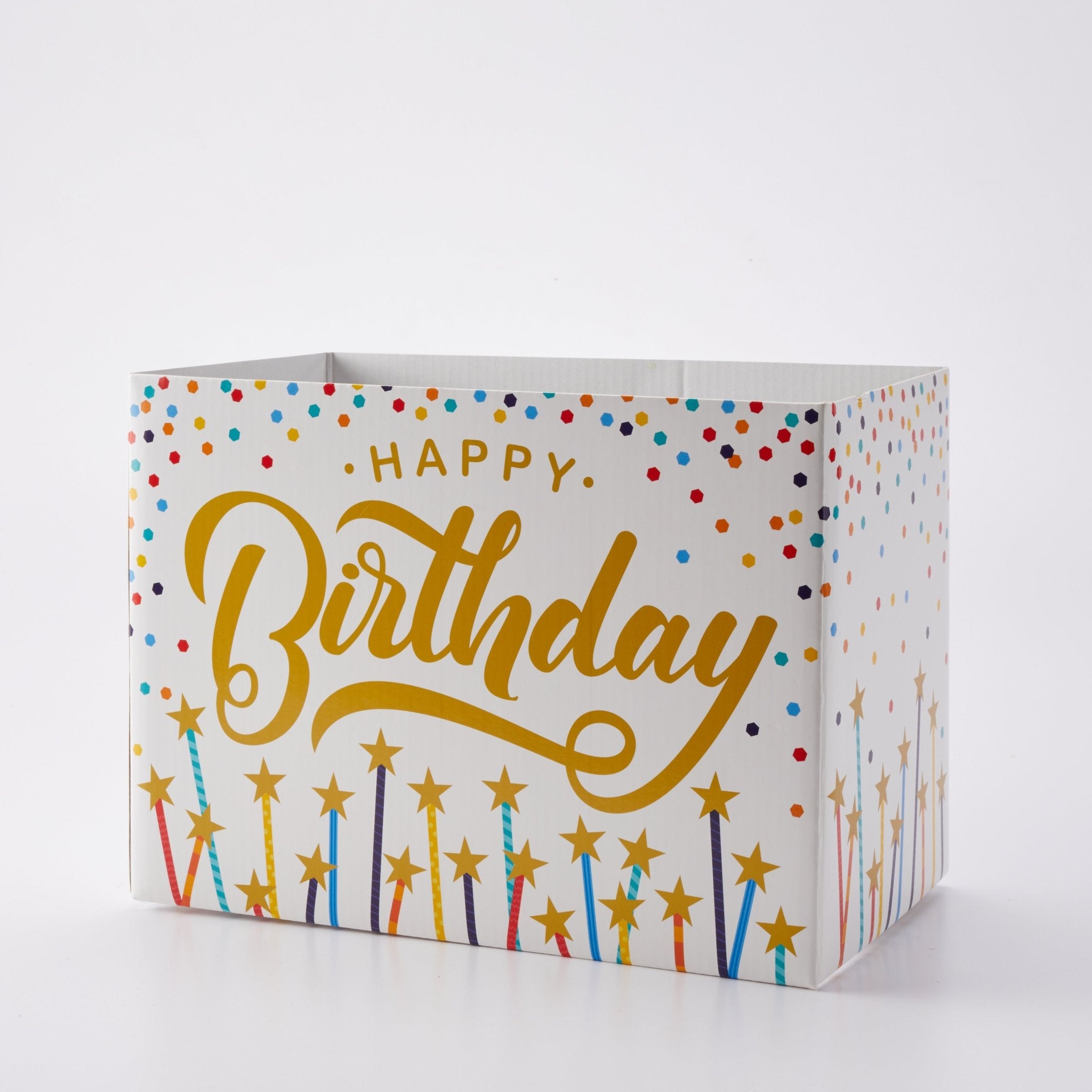 Birthday Gift Box  - SmileyCookie.com individually wrapped, nut - free, and kosher cookies delivered to you!