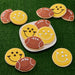 Black ‘n Gold in Paris Football Pack - SmileyCookie.com individually wrapped, nut-free, and kosher cookies delivered to you!