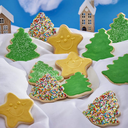 Christmas Tree Pack - SmileyCookie.com individually wrapped, nut - free, and kosher cookies delivered to you!