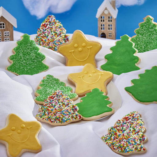 Christmas Tree Pack - SmileyCookie.com individually wrapped, nut - free, and kosher cookies delivered to you!