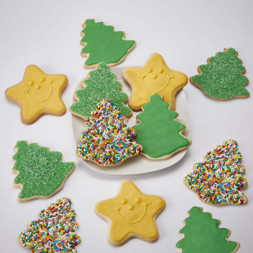 Christmas Tree Pack - SmileyCookie.com individually wrapped, nut - free, and kosher cookies delivered to you!