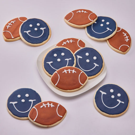 Dallas Football Cookie Pack  - SmileyCookie.com individually wrapped, nut - free, and kosher cookies delivered to you!