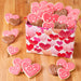 Follow Your Heart Valentine's Day Gift Set - SmileyCookie.com individually wrapped, nut - free, and kosher cookies delivered to you!