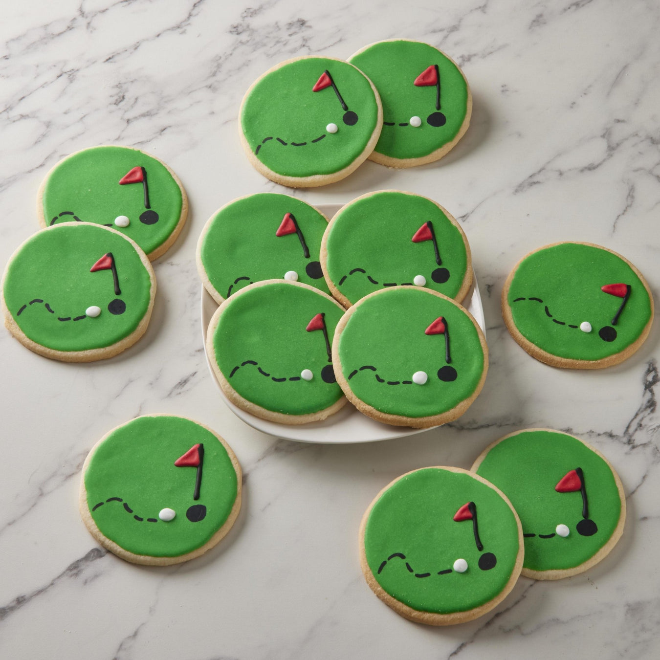 Golf Cookies - SmileyCookie.com individually wrapped, nut - free, and kosher cookies delivered to you!