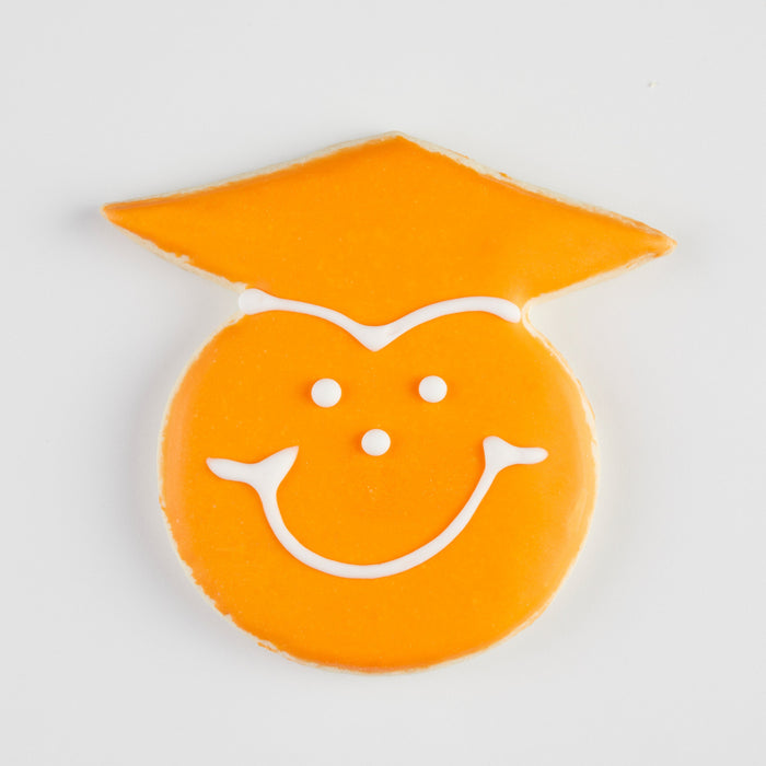 Graduation Smiley Cookie - Cookies