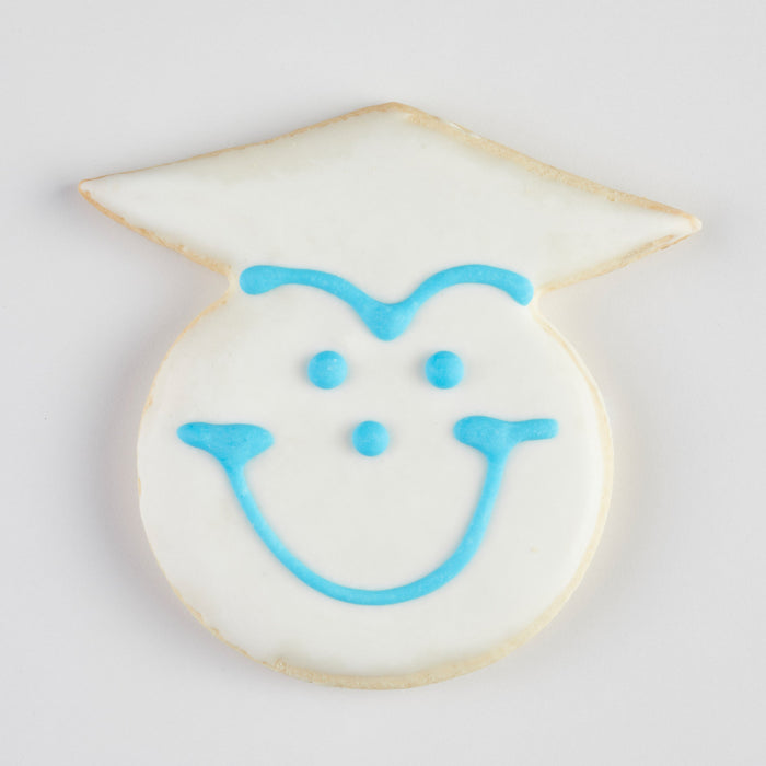 Graduation Smiley Cookie - Cookies