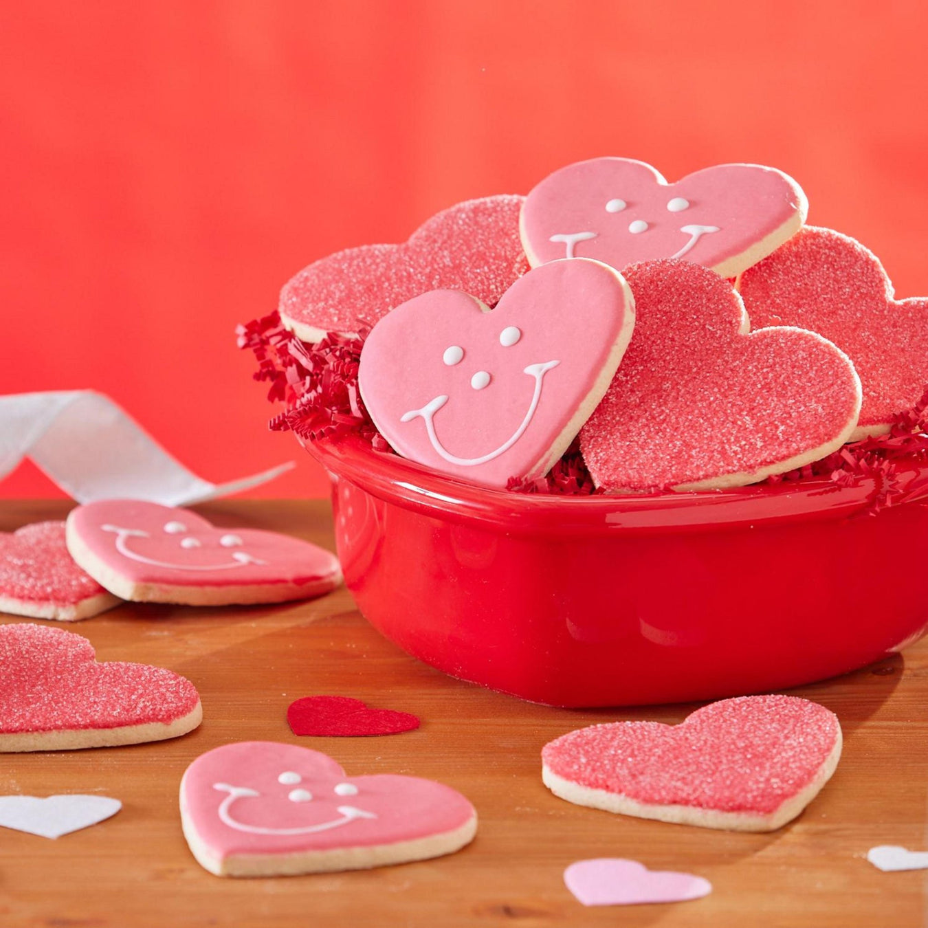 Heart Cookie Variety Pack - SmileyCookie.com individually wrapped, nut - free, and kosher cookies delivered to you!