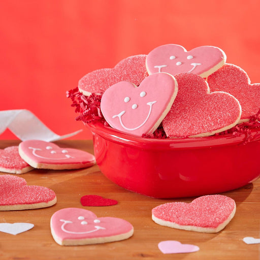 Heart Cookie Variety Pack - SmileyCookie.com individually wrapped, nut - free, and kosher cookies delivered to you!