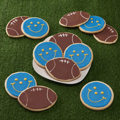 LA Football Cookie Pack - SmileyCookie.com individually wrapped, nut - free, and kosher cookies delivered to you!