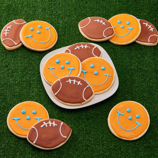 Miami Football Cookie Pack  - SmileyCookie.com individually wrapped, nut - free, and kosher cookies delivered to you!