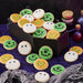 Mini Halloween Cookie Coffin Set - SmileyCookie.com individually wrapped, nut - free, and kosher cookies delivered to you!