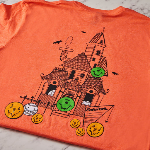 Monster Mash Haunted Mansion T-Shirt - SmileyCookie.com individually wrapped, nut - free, and kosher cookies delivered to you!