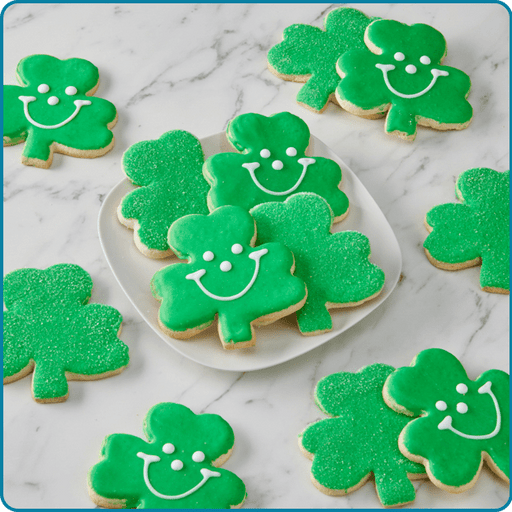 Shamrock Pot of Gold Cookies - SmileyCookie.com individually wrapped, nut - free, and kosher cookies delivered to you!