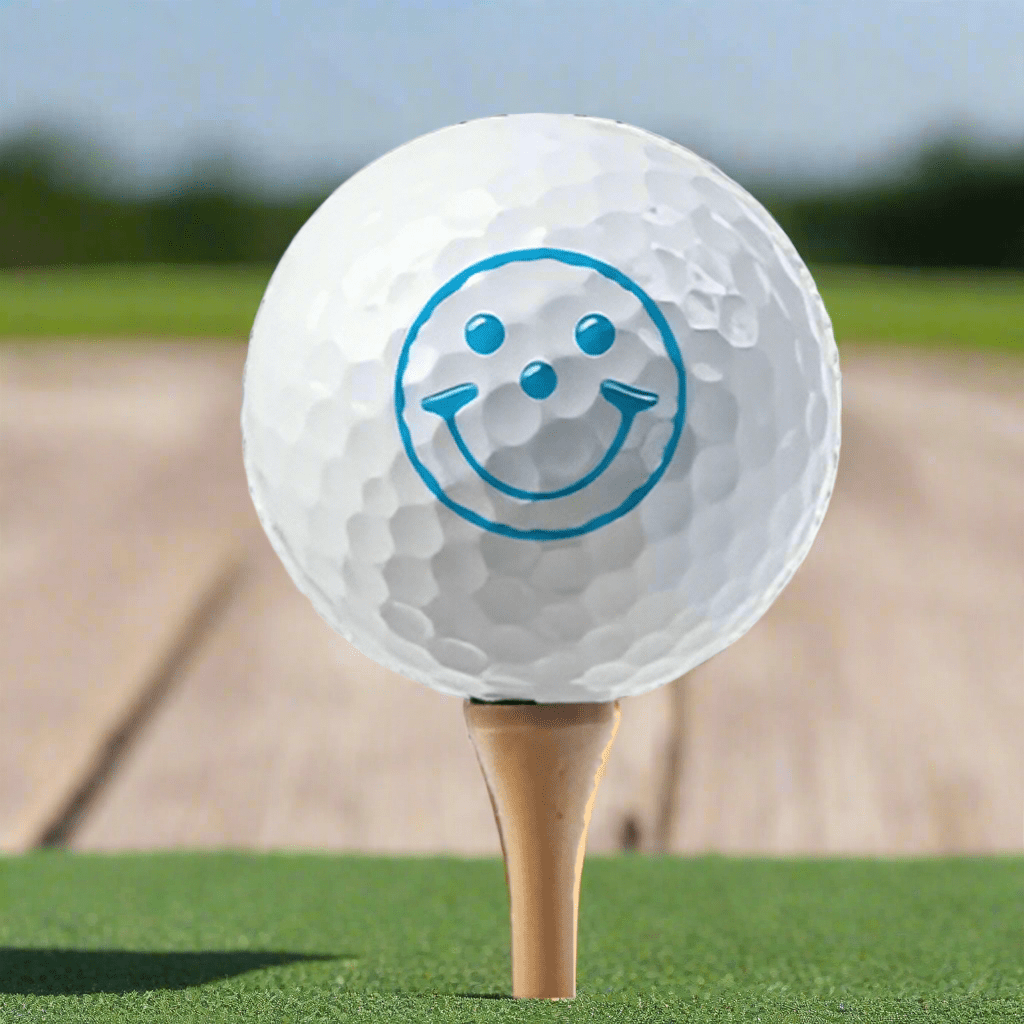 Smiley® 2 - Pack Golf Balls - SmileyCookie.com individually wrapped, nut - free, and kosher cookies delivered to you!