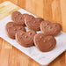 Sweet Hearts Sarris Chocolates - SmileyCookie.com individually wrapped, nut - free, and kosher cookies delivered to you!